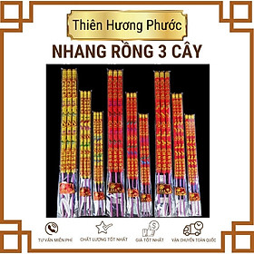 Mua Nhang rồng 3 cây đỏ TQ  cao 40cm 30cm