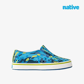 Giày Lười Bé Trai NATIVE Miles Print Junior - Xanh dương/ Nhiều màu