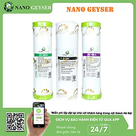 Mua Bộ lõi lọc thô số 1 2 3 RO dùng thay cho máy lọc nước RO