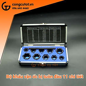 Mua Bộ 11 khẩu vặn ốc bị tuôn đầu