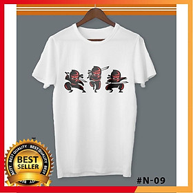 Áo phông nam ngắn tay không cổ mẫu mới nhất 2019 NINJA
