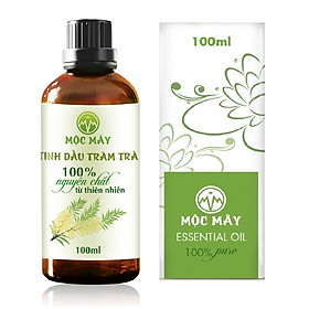 Tinh dầu Tràm Trà 100ml Mộc Mây - tinh dầu nguyên chất 100% từ thiên nhiên - chất lượng và mùi hương vượt trội