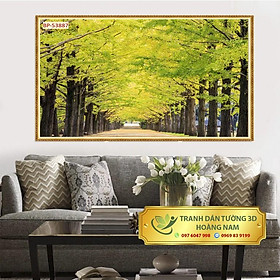 Mua Tranh tường 3D dán keo mặt sau tiện dụng