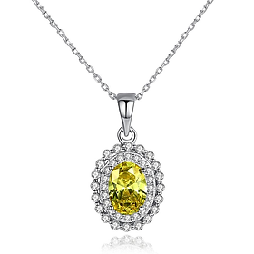 Dây chuyền đính đá bạc nữ S925 cao cấp DB2396  Bảo Ngọc Jewelry