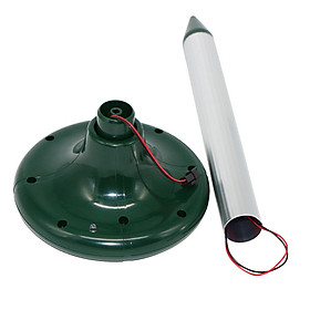 Thiết Bị Đuổi Rắn/Chuột/Động Vật Gặm Nhắm Bảo Vệ Sân Vườn Hoạt Động Bằng Năng Lượng Mặt Trời (1.2V) (800MaH) (400Hz-1000Hz)