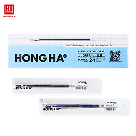 Ruột bút gel, Lõi bút thay thế Hồng Hà GR02 ngòi 0.5mm - 2756