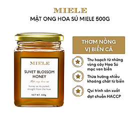 Mật Ong Hoa Sú Vẹt Miele 500g Khai Thác Từ Vùng Biển Nam Định Nguyên Chất