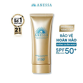 Gel Chống Nắng Anessa Dưỡng Ẩm Bảo Vệ Hoàn Hảo Perfect UV Sunscreen Skincare Gel N SPF50+/PA++++ 90g