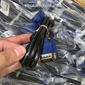 Mua Dây cáp màn hình máy tính VGA đen chống nhiễu 1.5m