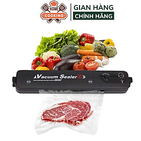 Mua Máy hút chân không  máy hàn miệng túi thực phẩm Vacuum Sealer  giúp bảo quản thực phẩm cho gia đình  tặng kèm 10 túi hút