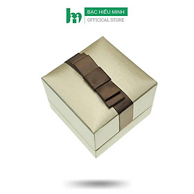 Hình ảnh Hộp Quà Trang Sức Đựng Nhẫn, Bông Tai BẠC HIỂU MINH HQ012