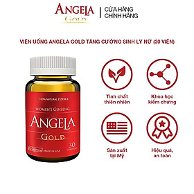 Viên uống ANGELA GOLD tăng cường sinh lý nữ với Lepidium Meyenii