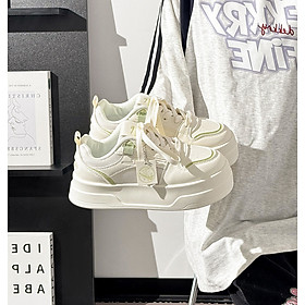 Giày thể thao nữ đế êm nhẹ, thoáng khí đế cao su đúc, chống trơn trượt hạn chế mòn – GNU2107