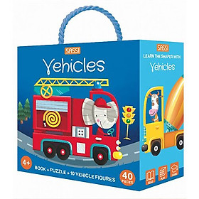 40 Pieces Q-Box: Vehicles