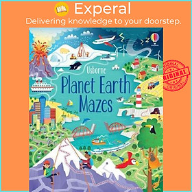 Sách - Planet Earth Mazes by Sam Smith (UK edition, paperback)