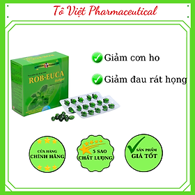 TPCN- Robinson Pharma USA- Robeuca-Viên uống bổ phế giảm ho, đau, ngứa rát