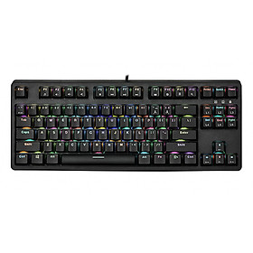 Bàn Phím Cơ Gaming E-Dra Ek387 Led RGB - Phiên Bản Nâng Cấp với Led RGB 16,8 triệu màu -  Hàng Chính Hãng