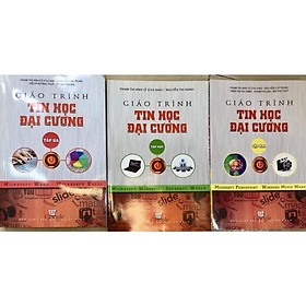 Sách – Giáo trình Tin học đại cương (3 tập) – NXB Đại học Sư phạm