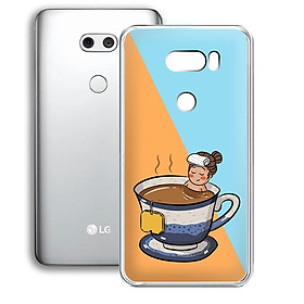 BÁO GIÁ Quay Màn Hình Lg V30 | Shopee Lazada Sendo Tiki mới nhất 30 Ốp lưng điện thoại LG V30 - 01253 7897 RELAX03 - in hình chibi dễ thương - Silicon dẻo - Hàng Chính Hãng