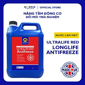Nước Làm Mát Đỏ Cao Cấp Cho Động Cơ Xăng - Morris Lubricants Ultralife Red Longlife / Can 5L