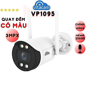 Mua CAMERA NGOÀI TRỜI VITACAM VB1088 - 2MPX FULL HD 1080 - ĐÈN STARLIGHT QUAN SÁT MÀU NGÀY ĐÊM - HÀNG CHÍNH HÃNG