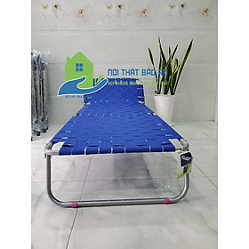 Mua Giường xếp vải dù khung sắt cỡ lớn GX03 (RỘNG75CM X DÀI1M9)