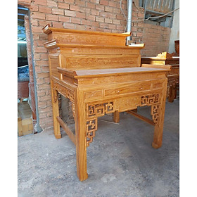Mua Bàn thờ 3 tầng gỗ gõ đỏ ngang 1m27