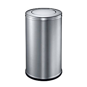 Thùng rác inox nắp lật A35-G