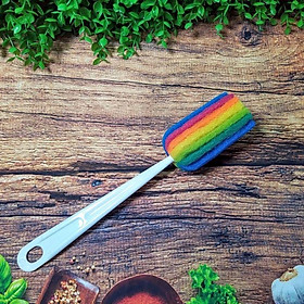 Mua CỌ RỬA LY cán dài hỗ trợ rửa Siêu Sạch. Dụng cụ cọ chổi cước rửa ly cốc  bình lọ chén dĩa  tách TIỆN LỢI