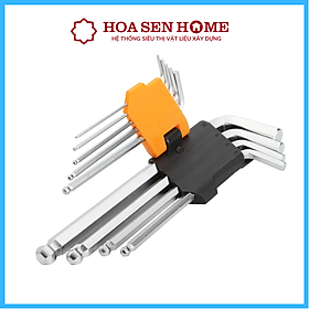 Mua Bộ 9 cây lục giác bi Tolsen loại ngắn