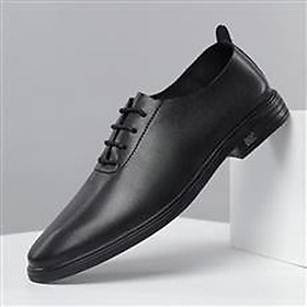 Ưu đãi đặc biệt giày da khử mùi giày thường giày đôi giày giảm giá mới nhất giày công sở bán chạy - Trắng