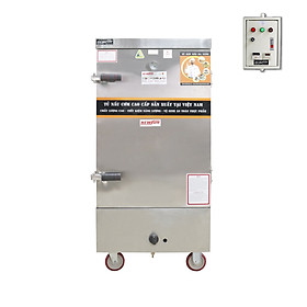 Mua Tủ Nấu Cơm 50 Kg Gạo/ Mẻ Bằng Điện Gas 10 Khay NEWSUN - Hàng Chính Hãng