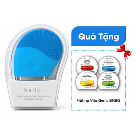 Máy Rửa Mặt Và Mát Xa Da Mặt Halio tặng 01 Mặt Nạ BNBG Vita Genic Jelly Mask bất kỳ