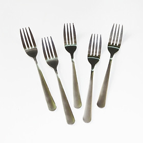 Mua SET 5 NĨA ĂN INOX CAO CẤP