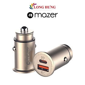 Mua Cốc sạc xe hơi Mazer Infinite.DRIVE SuperMini Duo 1USB 1Type-C PD30W M-EGDRIVEPD260C - Hàng chính hãng