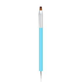 Cọ 2 đầu đắp móng đắp gel và đầu chấm bi đính đá tiện lợi. Sản phẩm 2 in 1 thân cọ đẹp đầu cọ dày bền.