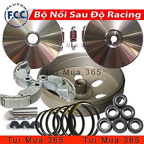 Full Bộ Nồi Trước và Nồi Sau Độ Racing Honda Vario, AirBlade 125, Click 125, Sh Mode, Lead 125, PCX, SH VN