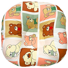 Gối chống trào ngược chất cotton cao cấp Baby-S, Gối cho bé sơ sinh 0-2 tuổi size đại nhiều họa tiết – SSS011