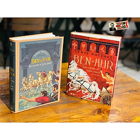 (Combo 2 cuốn xanh + đỏ - Bìa cứng tặng 1 bookmark và 1 postcard ) BEN-HUR: CÂU CHUYỆN VỀ ĐẤNG CHRIST - Lewis Wallace – Ngô Thế Vinh dịch – Phuc Minh Book – NXB Văn Học