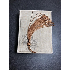 Mua Hộp gấm sen hình chữ nhật size 10x7x3 5cm lót nhung đen giá rẻ