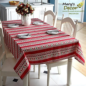 Mua Khăn trải bàn giáng sinh  khăn trải bàn giang sinh  khăn trải bàn noel - M05