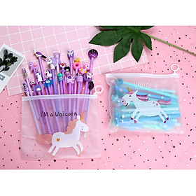 Túi 20 chiếc bút bi sunzin siêu dễ thương (hoạt hình ngẫu nhiên)