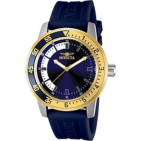 Invicta Men's 12847 Specialty Stainless Steel Watch with Blue Band