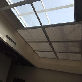 Mua Rèm tự động tổ ong che giếng trời  mái kính  khung cửa.