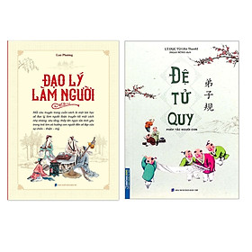 Hình ảnh Sách Combo Đệ Tử Quy Phép Tắc Người Con, Đạo Lý làm người
