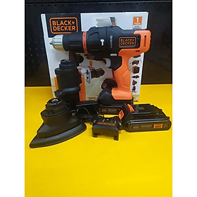 Máy khoan pin đa năng 18V Evo BLACK & DECKER EVO185B1-B1- Hàng chính hãng