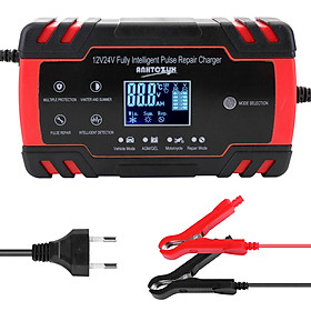 Mini Size Portable 12 V/24 V Car Cell C-harger Adapter Power Motorcycle Auto Cell C-harger with Digital Display