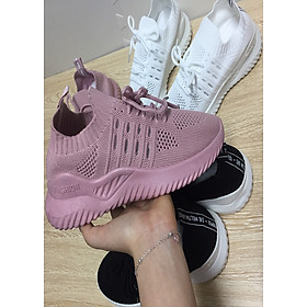 Giày sneaker nữ độn đế siêu êm HAPU K11