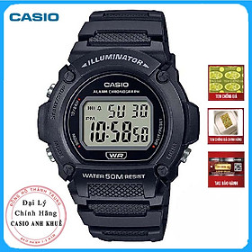 Đồng Hồ Đeo Tay Casio Nam W-219H-1AVDF Chính Hãng 