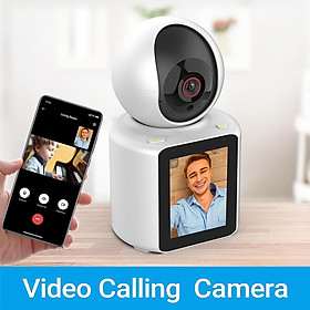 Camera wifi trong nhà Vinetteam C31 màn hình IPS 2.8 inch siêu nét, Video call 2 Chiều, xoay 360 độ, công nghệ AI, hỗ trợ thẻ nhớ lên tới 128GB - hàng chính hãng - Chỉ Camera